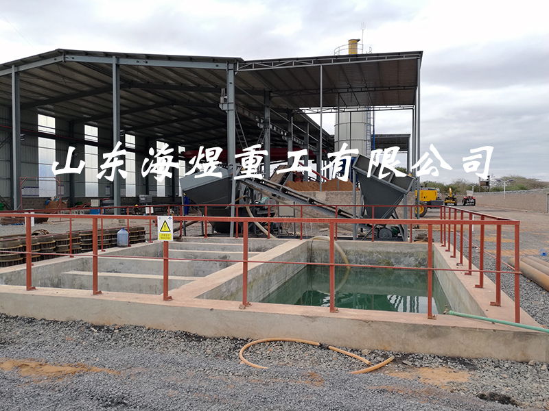 肯尼亞電桿生產(chǎn)線